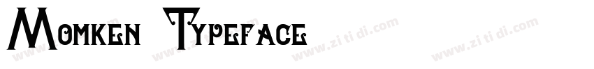 Momken Typeface字体转换